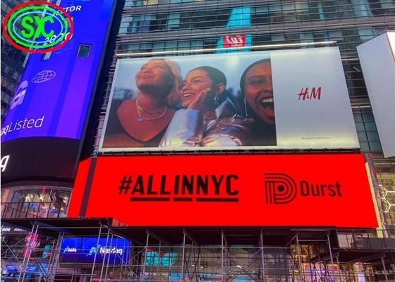 P6.67mm Внешний водонепроницаемый светодиодный рекламный экран IP65 SMD 3535