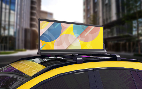 P3 Outdoor Taxi Top LED Screen Car Roof LED Display For Advertising Digital Signage And Displays