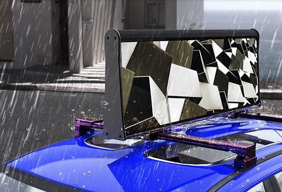 P3 Outdoor Taxi Top LED Screen Car Roof LED Display For Advertising Digital Signage And Displays