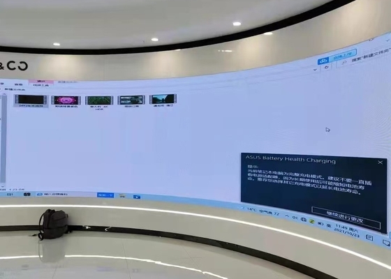 P4 Curving LED Video Screen Curtain Flexible Led Display Module full Color