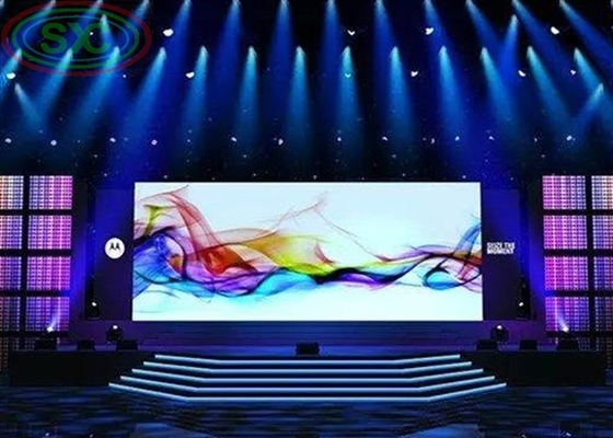Горячая продажа HD Алюминиевый настраиваемый P4 светодиодный полноцветный дисплей / Внутренний светодиодный экран видеостены