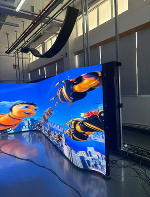 P1.25 COB Наружная аренда светодиодного 16-битного цветного экрана