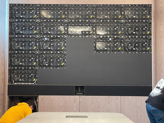 Внутри помещений P1.2 P1.5 P1.8 COB Led Screen Club Led Display 600X337.5 Led Screens для конференций в интерьере Малые пиксели