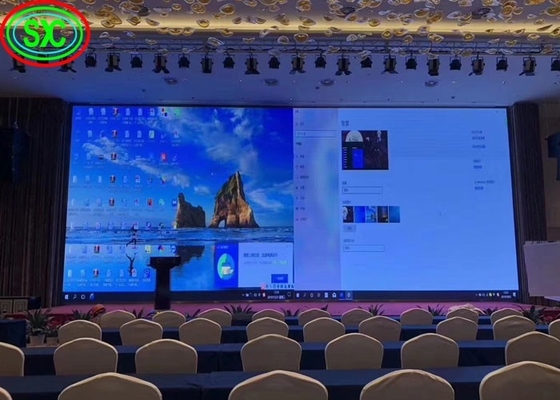 Сплавленный алюминиевый SMD Внутренний полноцветный светодиодный дисплей высокого разрешения 256 * 128 мм Модуль