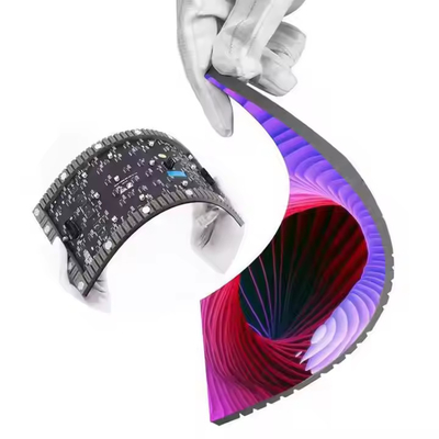 Высокая яркость полный цвет SMD гибкая пленка складной светодиодный дисплей 3 года гарантия