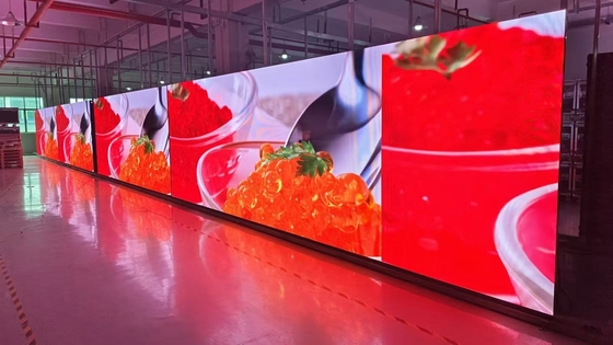 SMD3535 Скупочная коробка для литья/прокат светодиодный дисплей P3.91 Внешний высокая яркость водонепроницаемая 500*1000 мм Большой экран
