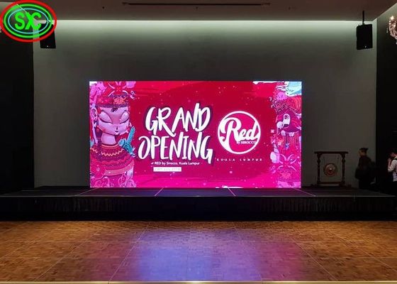 P3.91 Внутренний арендованный светодиодный видеостенный экран 250x250 мм