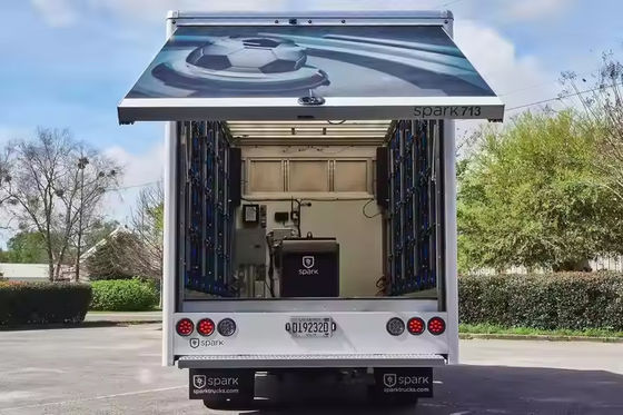 Уличный светодиодный экран P10 SMD 3535 Full Color для мобильных грузовиков, IP65