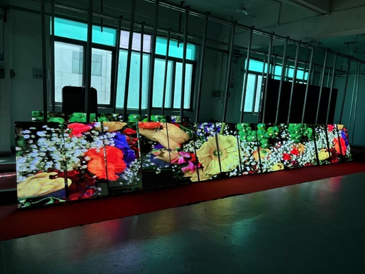 RGB P2.6 Indoor Die-casting Aluminum Full Color LED Display Rental 3840HZ HD Видеоэкран 250*250 мм