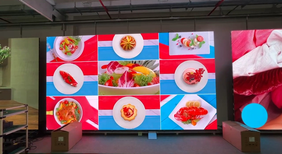 RGB P2.6 Indoor Die-casting Aluminum Full Color LED Display Rental 3840HZ HD Видеоэкран 250*250 мм