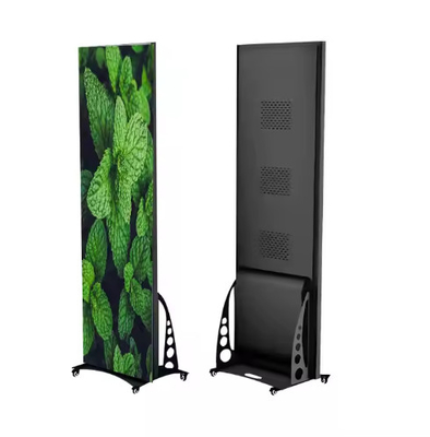 Рекламные плакаты на светодиодных батареях P1.8 P2.5 Портативный Pantalla Led Matrix Panel Module Billboard Складный светодиодный плакат