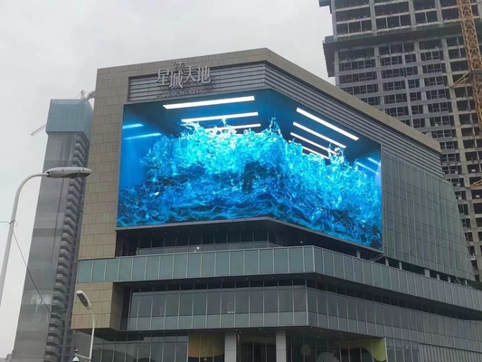 Nationstar Outdoor Full Color P10 LED дисплей для фиксированной установки водонепроницаемый и высокояркостный рекламный видеостень