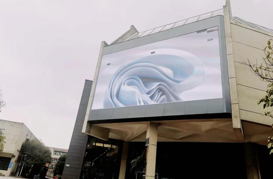 Nationstar Outdoor Full Color P10 LED дисплей для фиксированной установки водонепроницаемый и высокояркостный рекламный видеостень