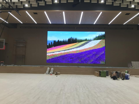 Шэньчжэнь Indoor RGB LED Panel Display Лучший угол обзора 1m-10m для рекламы в помещениях