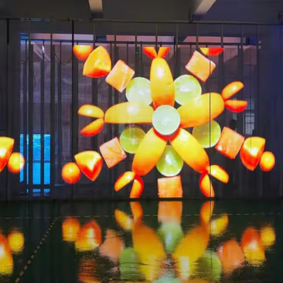 P3.91 Transparent LED Screen High Brightness Outdoor Window Glass LED Screen Display