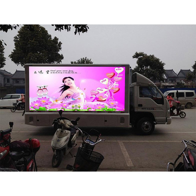 Высокая частота освещения Full Color Mobile Truck LED Screen for Mobile Product Presentations