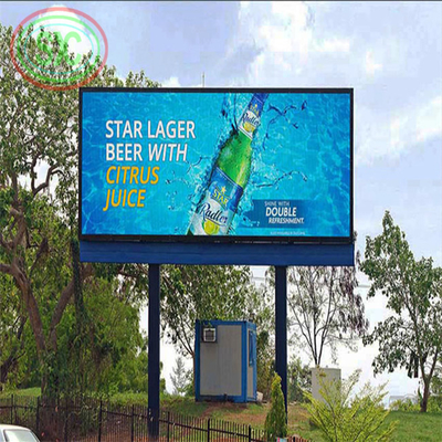 High Brightness≥6500cd/m2 Stadium LED Display with Cold Rolled Steel and SMD3535 Pixel Package