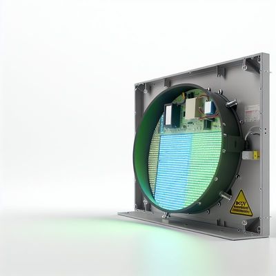 Передний сервисный круглый светодиодный монитор с напряжением DC5V. Упрощенное решение для обслуживания.