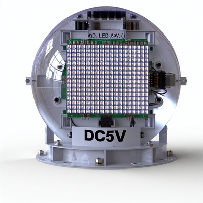 Светодиодный дисплей шарообразной формы DC5V - идеальный выбор для отображения видео/текста/изображений
