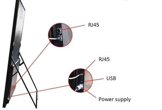 Алюминиевый шкаф с светодиодным плакатом с P2.5mm Pitch и размером модуля 320x160mm