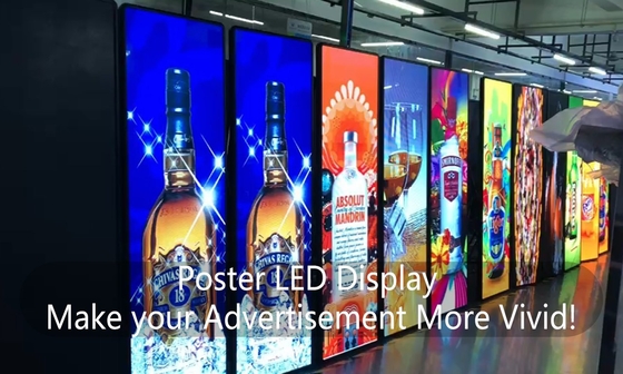 Алюминиевая рекламная панель LED-дисплей с цветовой конфигурацией 1R1G1B