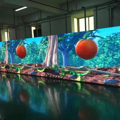 Сертифицированный по стандартам CE/ROHS/FCC светодиодный дисплей с мелким шагом, плотность 640000 точек/м2, материал корпуса - литой алюминий, производительность