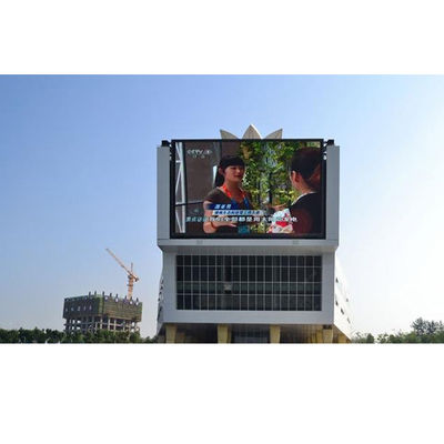 Цвет шкафа p10 водоустойчивого заднего обслуживания P10 ip65 открытый на открытом воздухе полный привел экранный дисплей привел панель 320* 160mm для adverti