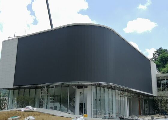 Водонепроницаемая фиксированная 960X960MM Внешний рекламный щит полноцветная видеостенка P5 LED рекламные дисплеи экраны