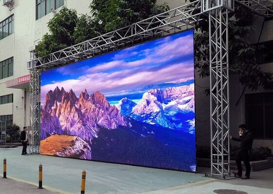 Светодиодная лампа P3.91 Светодиодный дисплей Внутренний / Внешний Стенный светодиодный экран 3840hz скорость обновления