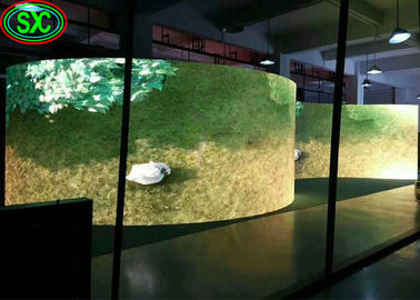 6500cd Яркость Наружная реклама LED-экран Изогнутая видеостенка P10 светодиодный экран наружная реклама