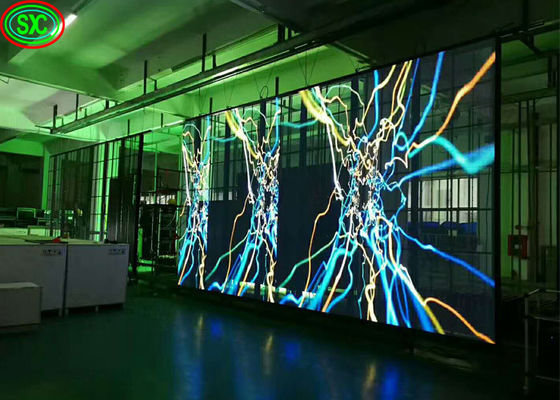 P3.91 Стеклянный прозрачный светодиодный дисплей Высокая яркость для оконного дисплея Стеклянный светодиодный дисплей