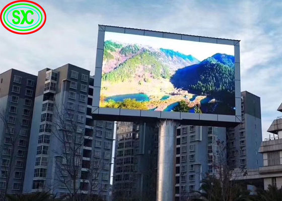 Pixel Pitch 8mm LED Реклама Большой экран Внешний внутренний полноцветный светодиодный дисплей