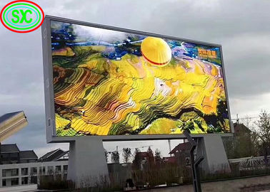 Рекламный светодиодный экран P8 Полный цветовой модуль 256 * 128 мм 1/4 Сканирование наружной светодиодной рекламной панели