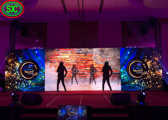 RGB полноцветная светодиодная панель отображения P2mm Пиксельный пич высокая частота обновления свыше 3840hz COB