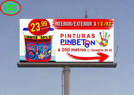 Яркое светодиодное табло для автомагистралей