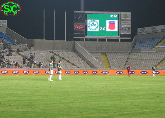 Дисплеи стадиона времени и вести счет на открытом воздухе рекламы П10 приведенные футболом