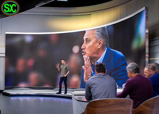 Гибкий угол взгляда СМД2020 дисплея СИД П3 занавеса крытый широкий для торгового центра