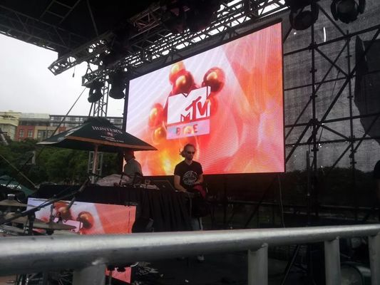 Наружный водонепроницаемый полноцветный экран P6 с светодиодным дисплеем