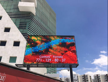 P5 Внешний полноцветный светодиодный алюминиевый экран, 2200 CD / sqm, размер 256mm X128mm