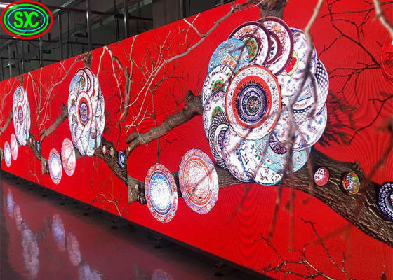 1200cd/M2 Яркость Изогнутая светодиодная панель, HD Аренда P2.9 P3.91 P4.81 светодиодный экран с фоном сцены