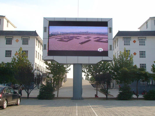 P8 Внешний водонепроницаемый цветный рекламный экран из алюминия