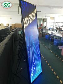 3.91 мм коммерческий светодиодный дисплей с алюминиевым шкафчиком