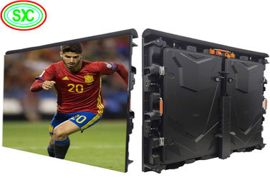 Алюминиевый корпус для аренды экрана Мягкий модуль RGB панель P8 IP65 светодиодные рекламные щиты стадиона