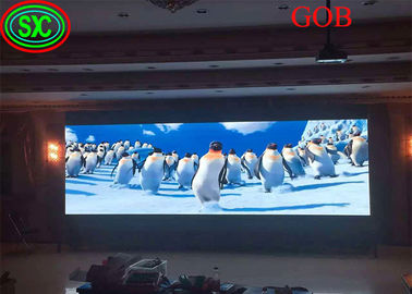 Фиксированный светодиодный дисплей видеостены с технологией GOB COB с сертификатами CE ROHS FCC CB