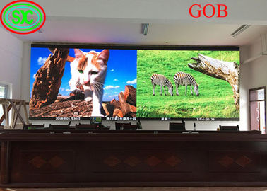 Фиксированный светодиодный дисплей видеостены с технологией GOB COB с сертификатами CE ROHS FCC CB