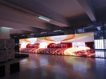 Алюминиевый дисплей 6000cd/m2 Внутренний HD LED экран