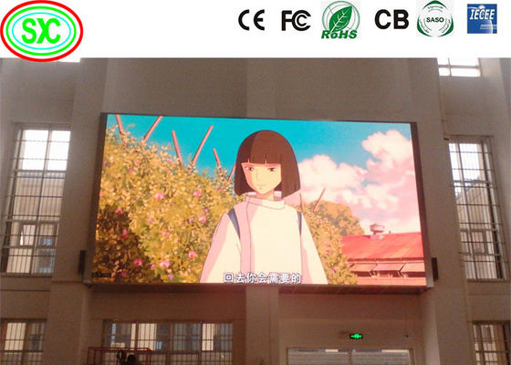 Высокая частота обновления 1920hz 1/8 наружного полноцветного светодиодного дисплея