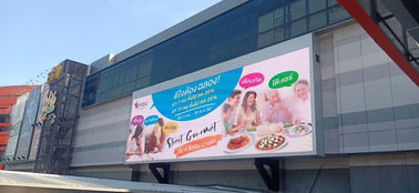 Электрический SMD 3535 Sport Perimeter LED Die-Cast Aluminum Billboard Display Ультрачестное зрение