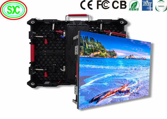 HD SMD LED Die-Cast Aluminum Screen 62500 Dots/Sqm, Внутренний LED TV Стенный прокат
