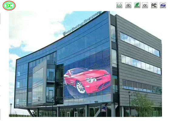 P3.91-7.82мм Прозрачный светодиодный экран 500x1000мм 5000кд/м2